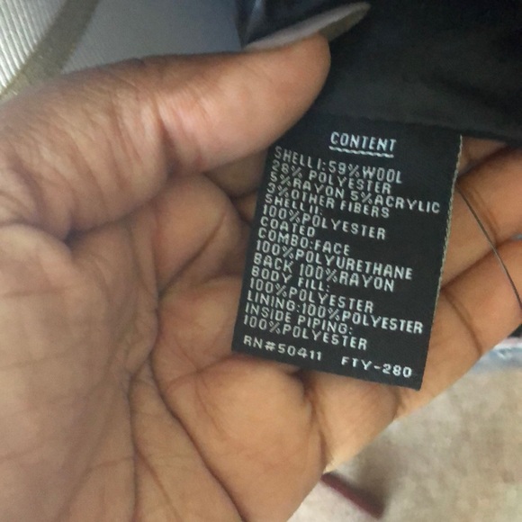 Kenzie Wool Blend coat - Picture 8 of 8